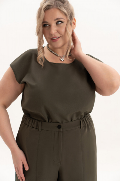 Блуза, брюки, кардиган Новелла Шарм А4123 - фото 8