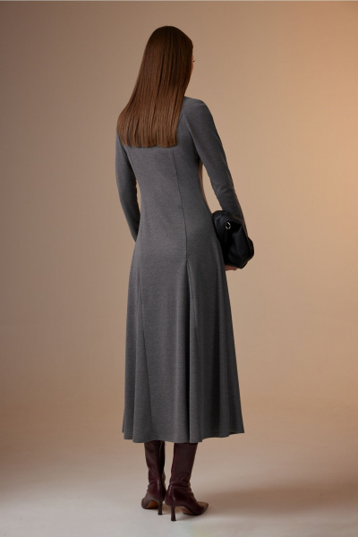 Платье N.O.W. 1653 серый - фото 7