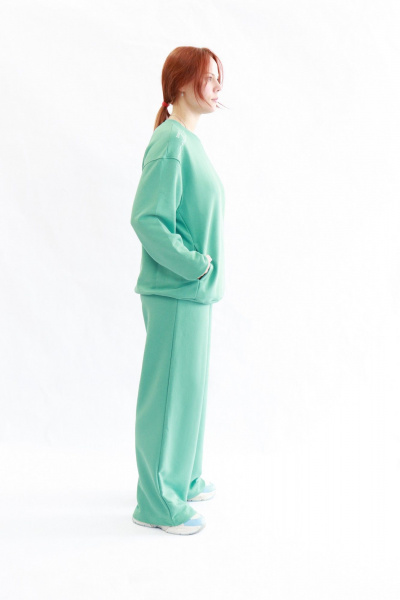 Брюки, джемпер Бобруйсктрикотаж 25744 васаби - фото 4