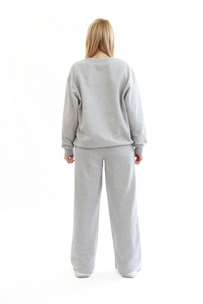 Брюки, джемпер Бобруйсктрикотаж 25744 серый - фото 4