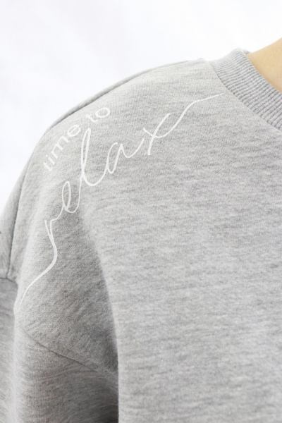 Брюки, джемпер Бобруйсктрикотаж 25744 серый - фото 3