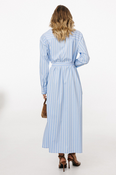 Платье EOLA 3026 голубой_в_полоску - фото 16