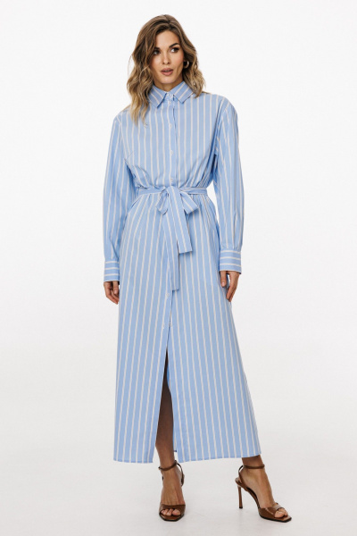 Платье EOLA 3026 голубой_в_полоску - фото 1