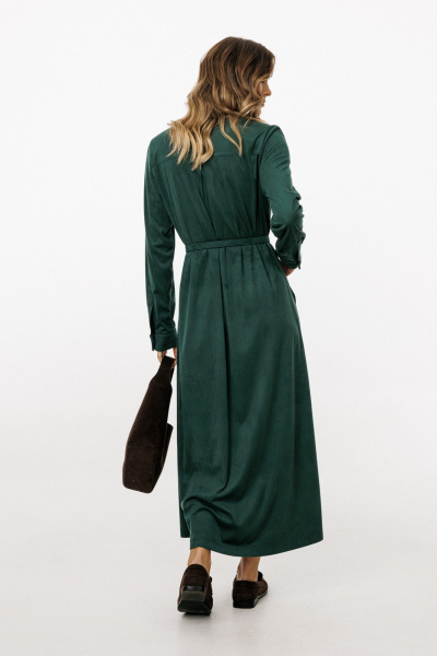 Платье EOLA 3027 т.изумруд - фото 15