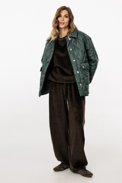 Куртка EOLA 3033 т.изумруд - фото 7