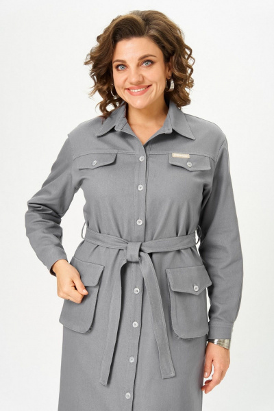 Платье Svetlana-Style 2101 серый - фото 7