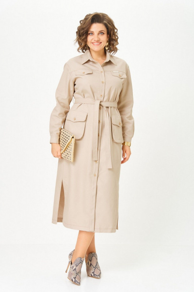Платье Svetlana-Style 2101 бежевый - фото 8