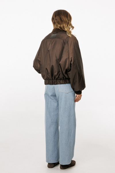 Куртка EOLA 3034.1 шоколад/т.изумруд - фото 11