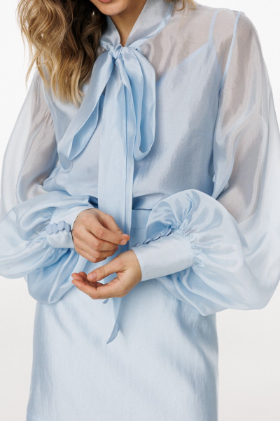 Блуза, топ EOLA 3035 голубой - фото 7