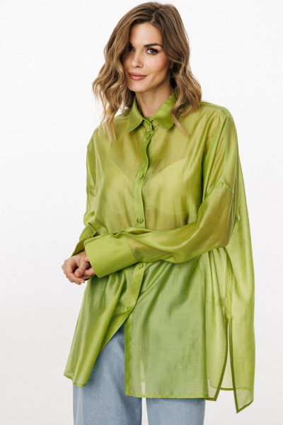 Блуза EOLA 3036 трава - фото 6