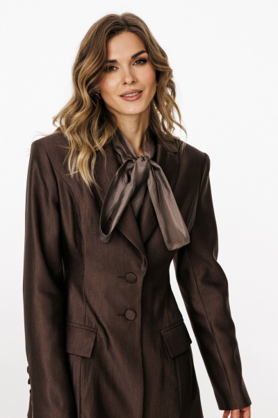 Жакет EOLA 3039 шоколад - фото 6