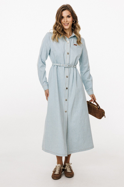 Платье EOLA 3041 светло-голубой - фото 14