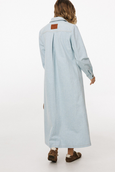 Платье EOLA 3041 светло-голубой - фото 11