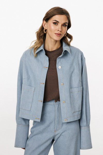 Блуза EOLA 3042.1 голубой - фото 1