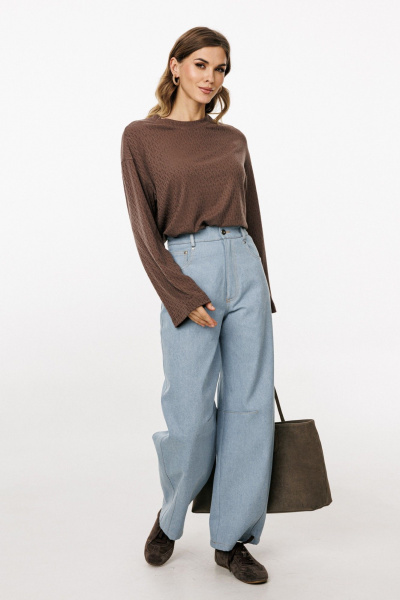 Брюки EOLA 3043.6 голубой - фото 3