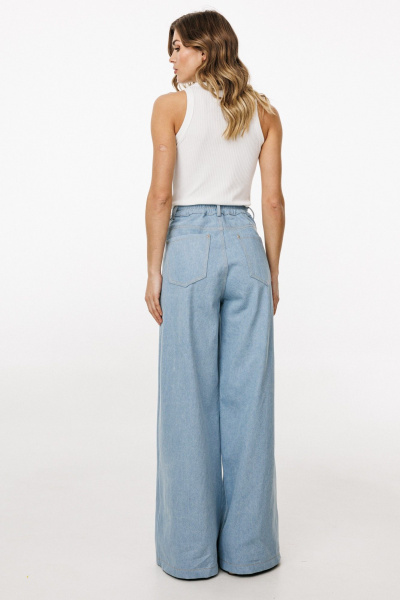 Брюки EOLA 3044.1 голубой - фото 5