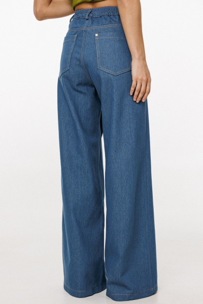 Брюки EOLA 3044.1 темно-голубой - фото 8