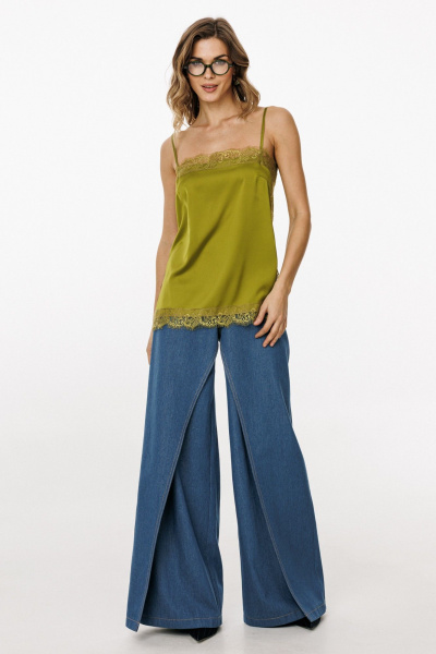 Брюки EOLA 3044.1 темно-голубой - фото 3