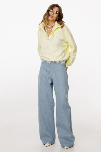 Брюки EOLA 3045 голубой - фото 2