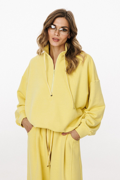 Брюки, джемпер EOLA 3048 темное_сливочное_масло - фото 24