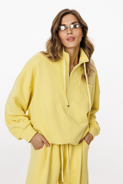 Брюки, джемпер EOLA 3048 темное_сливочное_масло - фото 23