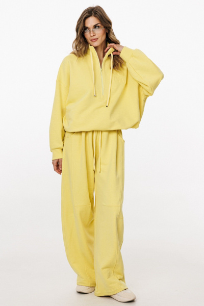 Брюки, джемпер EOLA 3048 темное_сливочное_масло - фото 22