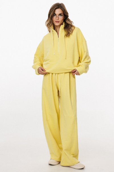 Брюки, джемпер EOLA 3048 темное_сливочное_масло - фото 20