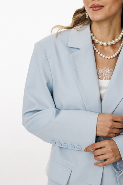 Жакет EOLA 3050 голубой - фото 11