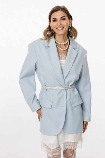 Жакет EOLA 3050 голубой - фото 9