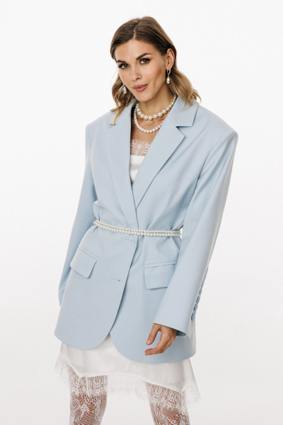 Жакет EOLA 3050 голубой - фото 8