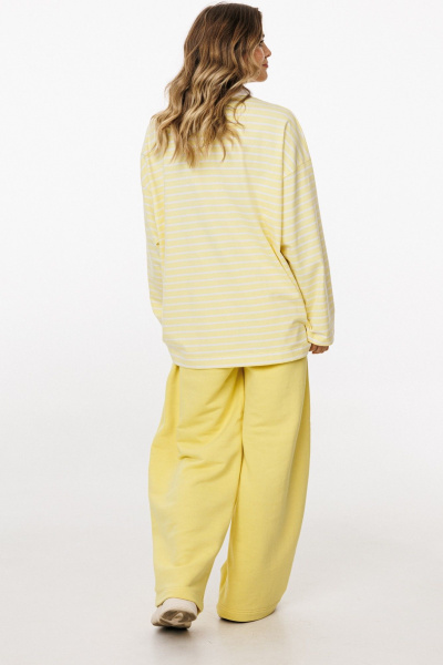 Джемпер EOLA 3052.1 лимонный_в_полоску - фото 18