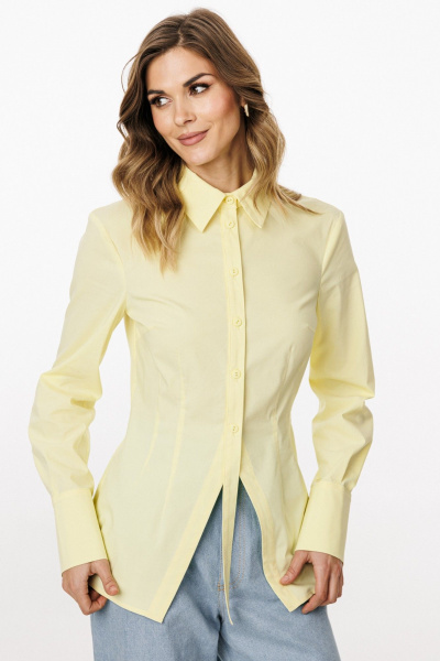 Блуза EOLA 3054 светлый_лимон - фото 7