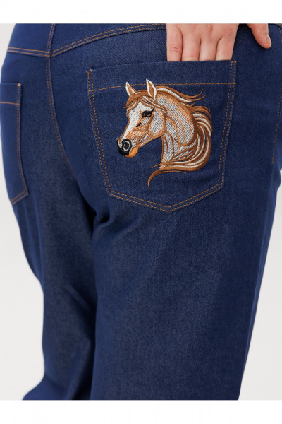 Брюки AVA fashion М-173 синий - фото 3