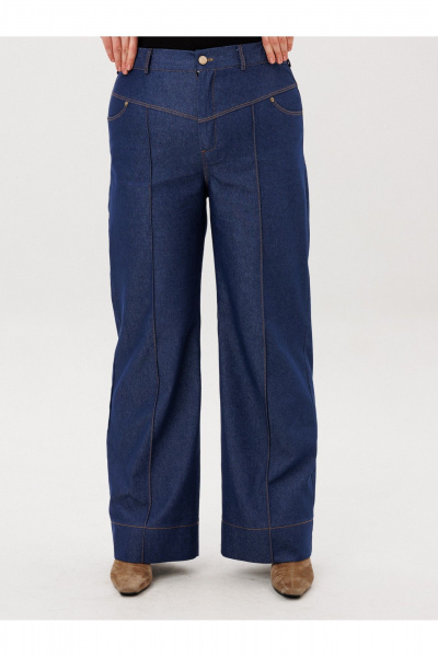 Брюки AVA fashion М-173 синий - фото 2