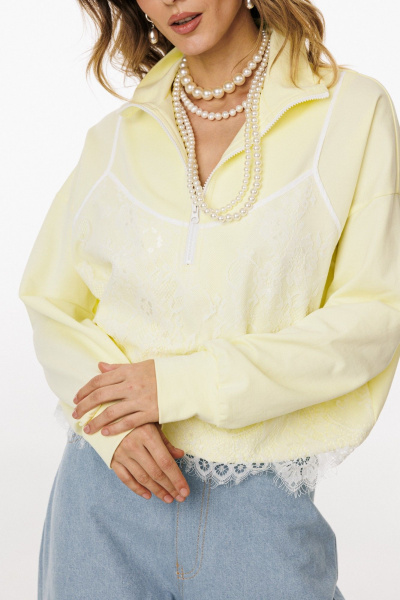 Джемпер EOLA 3056 светлый_лимон - фото 7