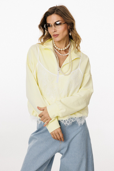 Джемпер EOLA 3056 светлый_лимон - фото 6