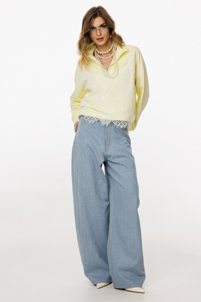 Джемпер EOLA 3056 светлый_лимон - фото 3