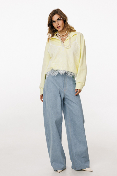 Джемпер EOLA 3056 светлый_лимон - фото 2