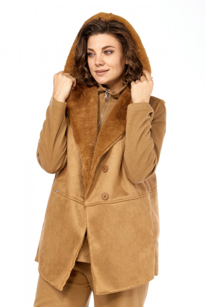 Брюки, джемпер, жилет Диомант 2127 коричневый - фото 7