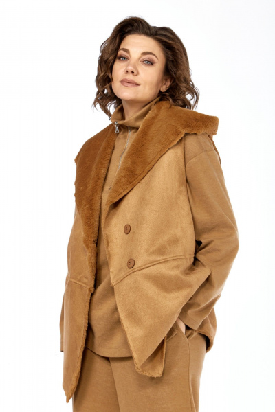 Брюки, джемпер, жилет Диомант 2127 коричневый - фото 6