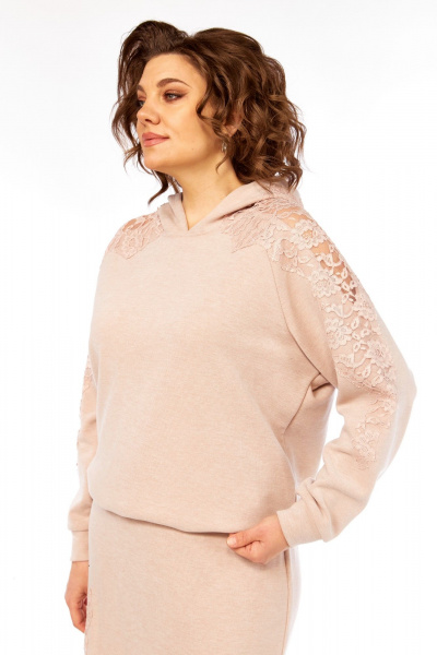 Джемпер, юбка Диомант 2146 розовый - фото 5