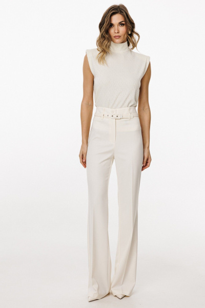 Брюки EOLA 3058.1 молочный - фото 4