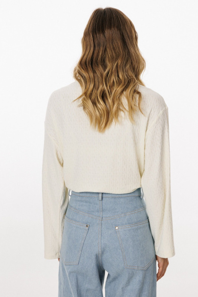 Джемпер EOLA 3059 молочный - фото 8