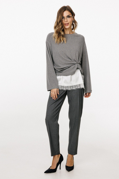 Джемпер EOLA 3059 серый - фото 3