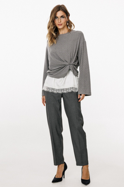 Джемпер EOLA 3059 серый - фото 2