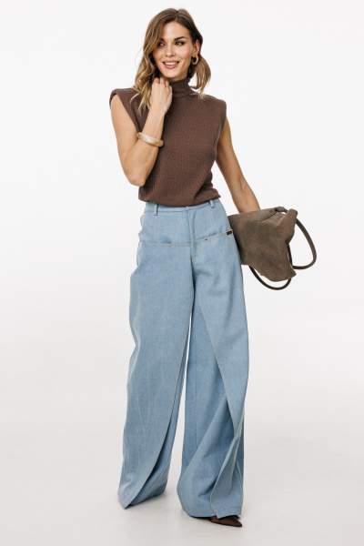 Джемпер EOLA 3060 шоколад - фото 2