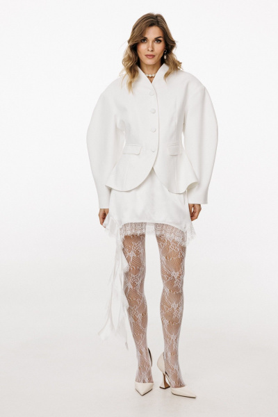 Жакет EOLA 3061 молочный - фото 6