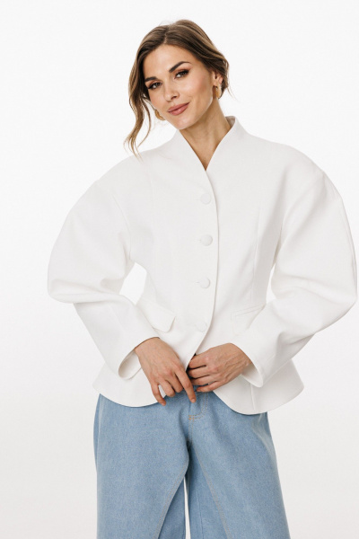 Жакет EOLA 3061.1 молочный - фото 6