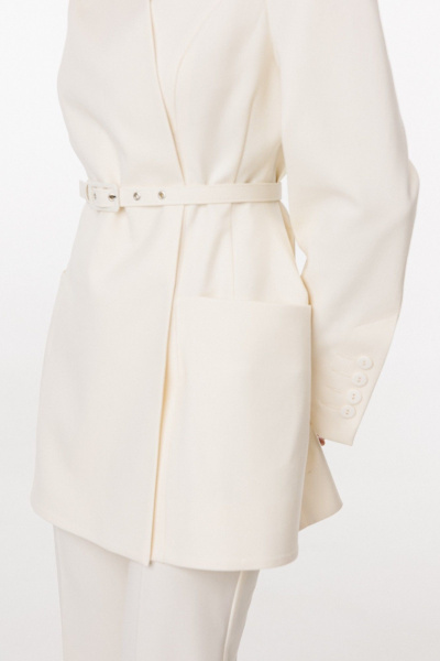 Жакет EOLA 3062 молочный - фото 8