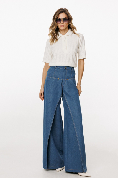 Джемпер EOLA 3063 молочный - фото 2